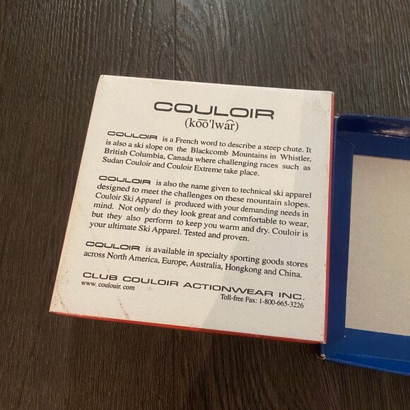 VINTAGE COULOIR SKI BRAND PROMO COASTERS SIX - Picture 3 of 9